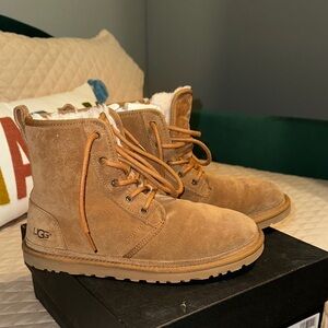 UGG Chestnut Lace-Up Boots Men 9